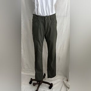 Prana Stretch Zion Halle Pant - 4 Long - Spruce (Green)